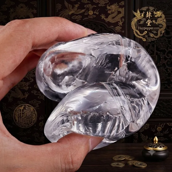 Cốc Thủ Dâm Silicon Trong Suốt Beata | Khối Đúc Siêu Mềm Bóp Siết Kích Thích