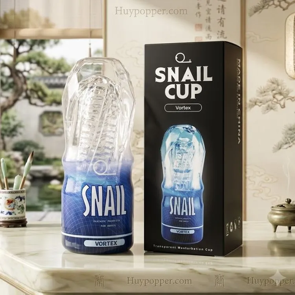 Cốc Thủ Dâm Trong Suốt Nhìn Thấy Bên Trong Snail Vortex | Ngon Bổ Rẻ Cho Sinh Viên