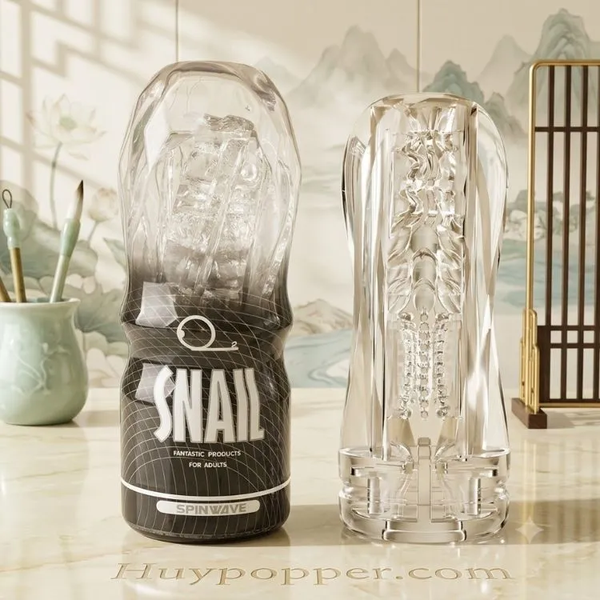 Cốc Thủ Dâm Trong Suốt Nhìn Thấy Bên Trong Snail Vortex | Ngon Bổ Rẻ Cho Sinh Viên