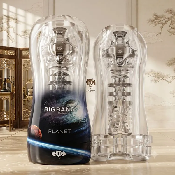 Cốc Tự Sướng Trong Suốt BigBang Planet | Cảm Giác Ôm Siết Chân Thật Y Như Thật