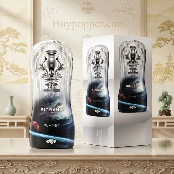 Cốc Tự Sướng Trong Suốt BigBang Planet | Cảm Giác Ôm Siết Chân Thật Y Như Thật