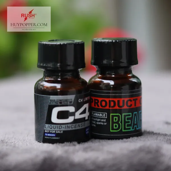 Combo 2 chai Popper C4 Bear Top (10ml) USA
