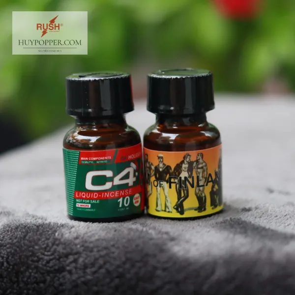 Combo 2 chai Popper Tom - C4 Noel Version (10ml) USA