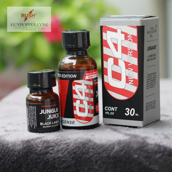 Combo Popper Jungle Juice - C4 đỏ (30ml) USA