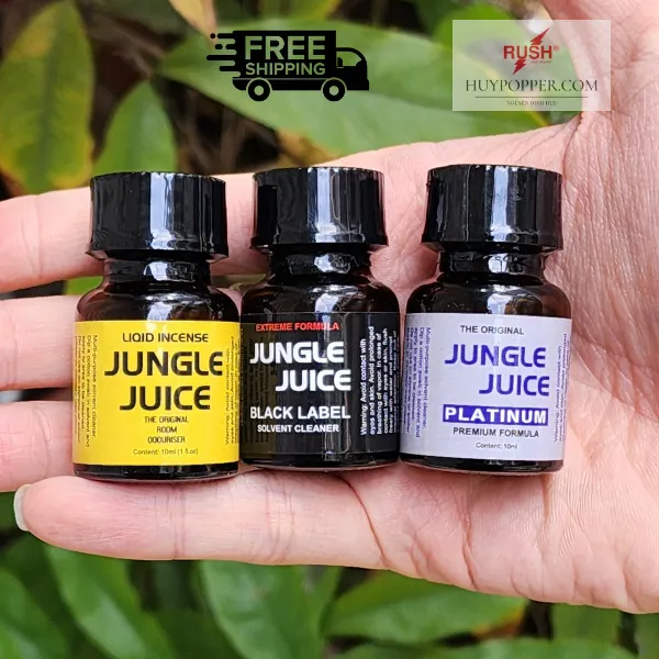 Combo 3 chai Popper Jungle Juice - 10ml