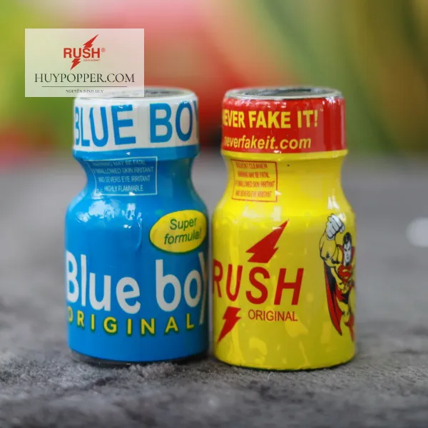 Combo 2 chai Popper Rush Blue Boy 10ml USA