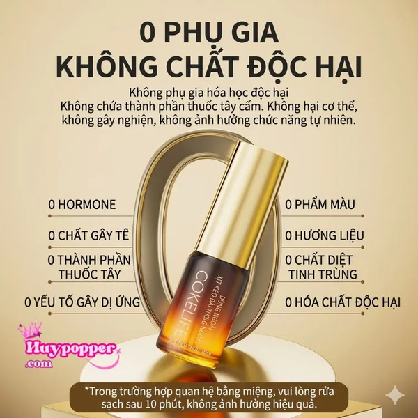 Chai Xịt Cokelife Thảo Dược Hỗ Trợ Chống Xuất Sớm Không Gây Tê