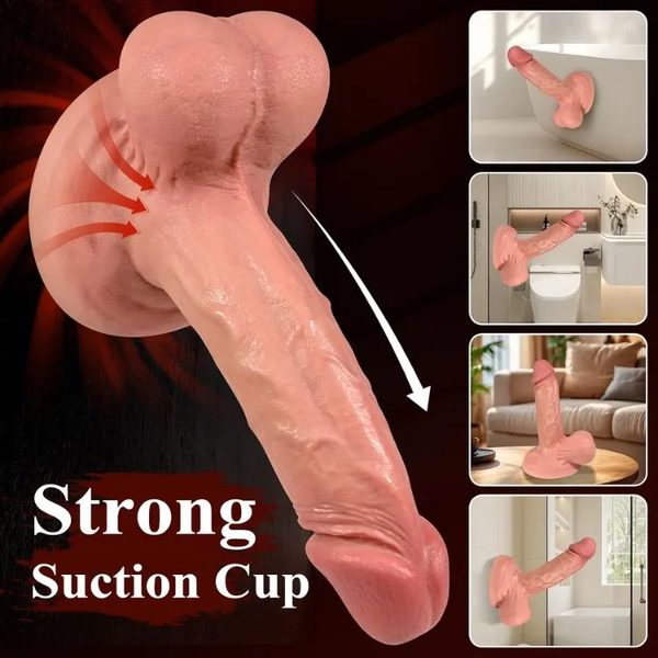 Dương Vật Giả Castor Dáng Cong Tự Nhiên Kích Thích Sâu