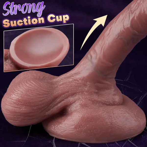 Dương Vật Giả Castor Dáng Cong Tự Nhiên Kích Thích Sâu