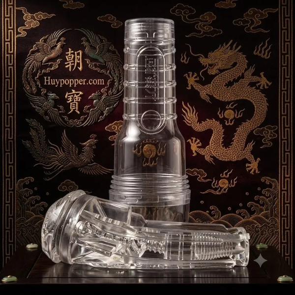Đèn Pin Thủ Dâm Trong Suốt Fleshlight | Chất Liệu Nhìn Xuyên Thấu Kích Thích Thị Giác