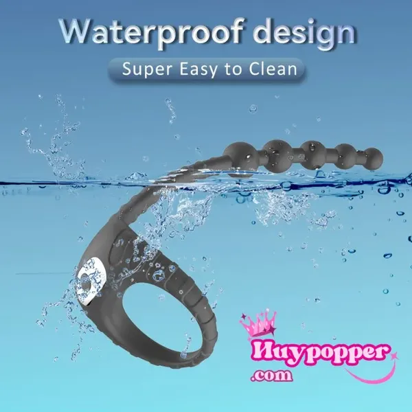 Đồ rung hậu môn mini kèm cockring Muji