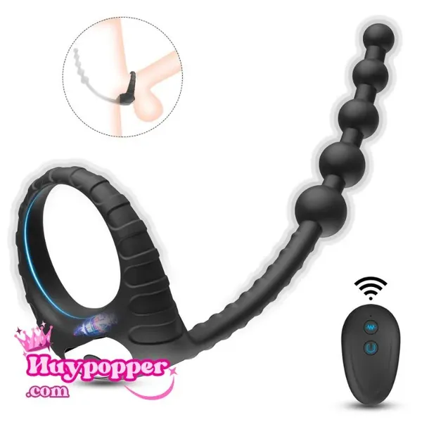 Đồ rung hậu môn mini kèm cockring Muji