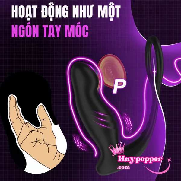 Dụng Cụ Kích Thích Tuyến Tiền Liệt Ngón Tay Lisa