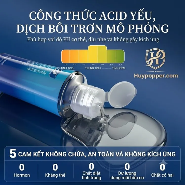 Dung Dịch Bôi Trơn Aqua Trơn Trượt Gấp Đôi Công Thức Mới