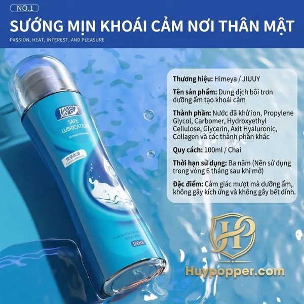 Dung Dịch Bôi Trơn Aqua Trơn Trượt Gấp Đôi Công Thức Mới