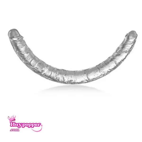 Dương vật giả 2 đầu trong suốt