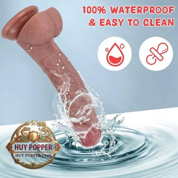 Dương Vật Giả Giống Thật Hít Tường Benedict | Chất Liệu Silicone Cao Cấp Đàn Hồi