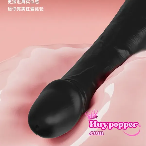 Dương vật giả cầm tay màu đen