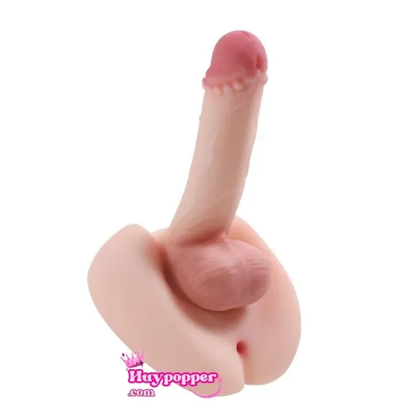 Dương Vật Giả Cao Cấp Ares - Kèm Tinh Hoàn & Lỗ Hậu Môn Mô Phỏng 2 Trong 1