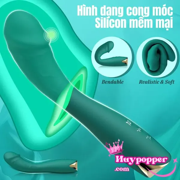 Dương vật giả cao cấp cá voi xanh cực mạnh