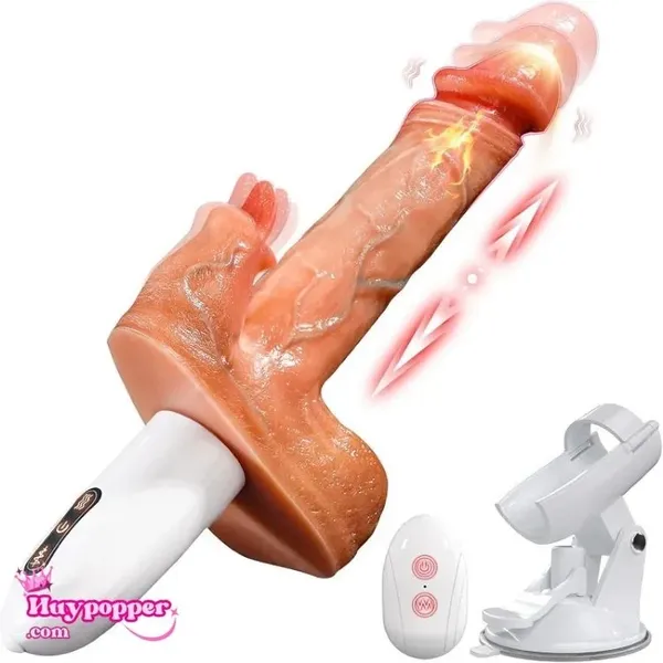 Dương vật giả cao cấp rung thụt Selina