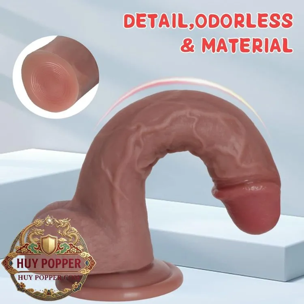 Dương Vật Giả Giống Thật Hít Tường Benedict | Chất Liệu Silicone Cao Cấp Đàn Hồi