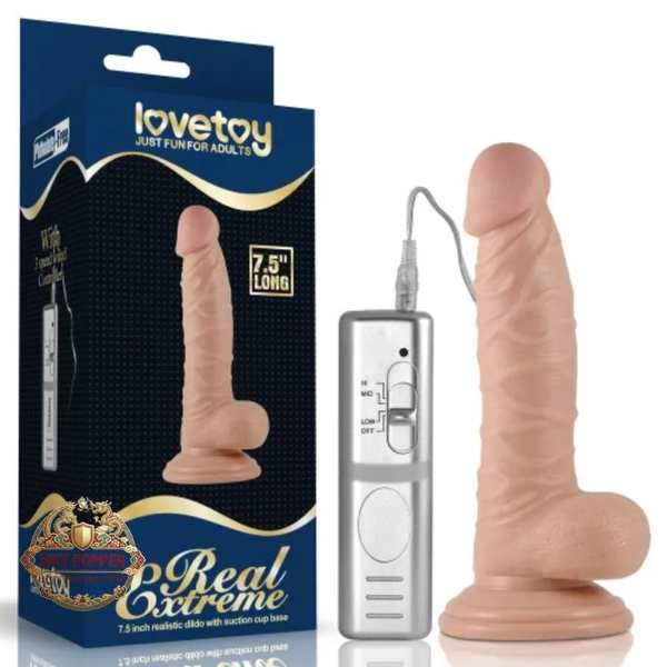 Dương Vật Giả Hít Tường Có Rung Lovetoys Aurelia | Chân Đế Chân Không Bám Siêu Chắc Rảnh Tay