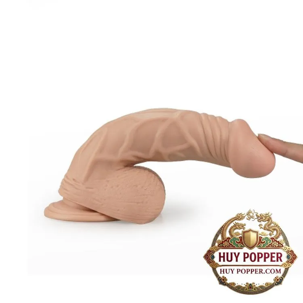 Dương Vật Giả Rung Hàng Khủng Lovetoys Alma | Chất Liệu Silicon Cao Cấp Vào Êm Ái