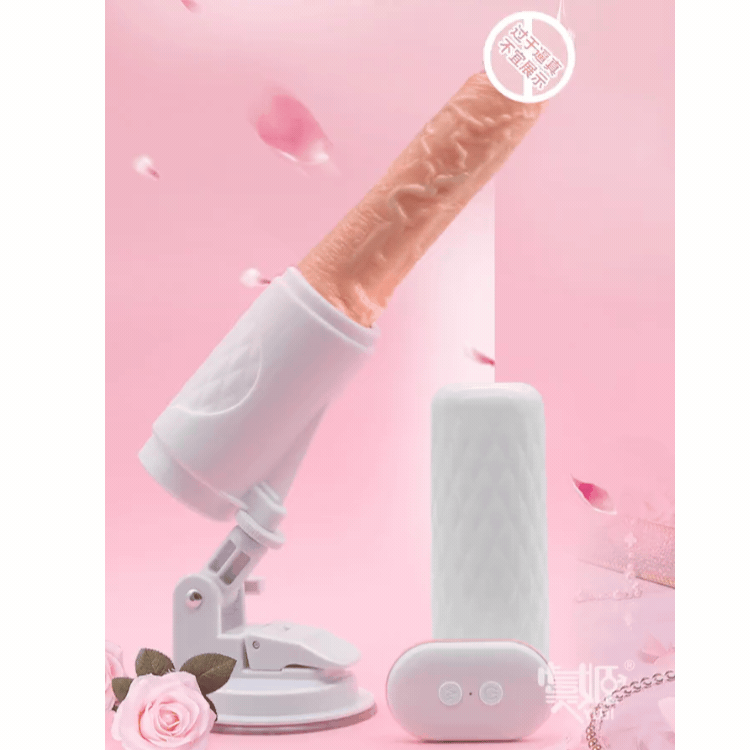 Dương Vật Giả Ngụy Trang Thỏi Son Yuji - Thụt Tự Động Rảnh Tay Có Đế Hít