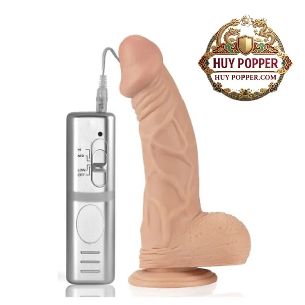 Dương Vật Giả Rung Hàng Khủng Lovetoys Alma | Chất Liệu Silicon Cao Cấp Vào Êm Ái