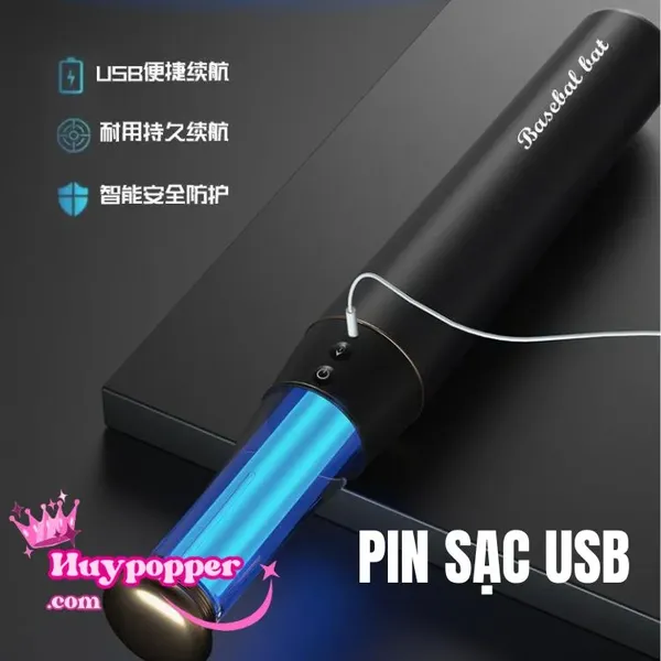 Dương vật giả thụt tự động ngụy trang gậy bóng chày