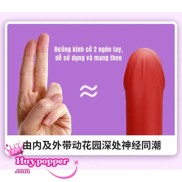 Dương vật giả thụt tự động Rose cao cấp
