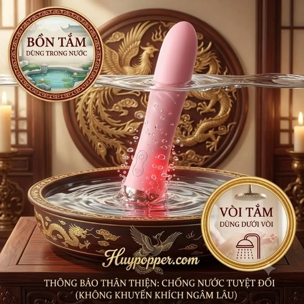 Gậy Massage Eros Mini Rung Kép 2 Đầu Giá Rẻ | Huypopper