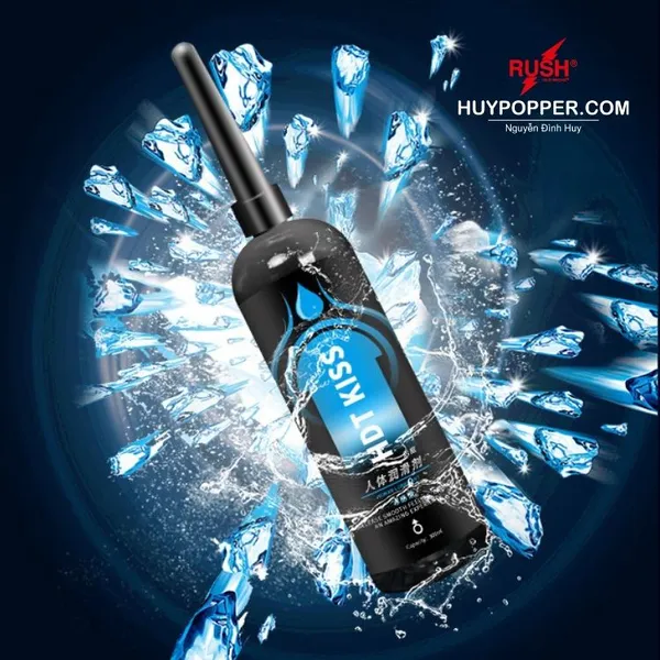 Gel Bôi Trơn Hậu Môn Hot Kiss Mát Lạnh 300ml