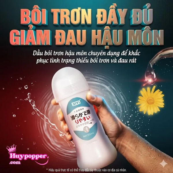 Chai Gel Bôi Trơn Nam Nam SIYI Màu Tinh Trùng Độc Lạ Lâu Khô