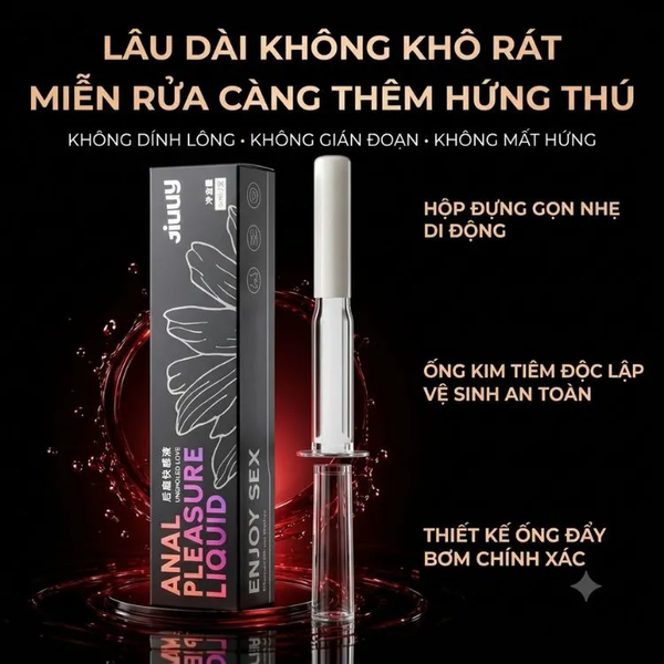 Gel Bôi Trơn Levana Chuyên Dụng Cho Người Mới Quan Hệ Hậu Môn