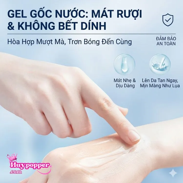 Gel Bôi Trơn Cơ Thể Medical Blue Cấp Nước Không Cần Rửa