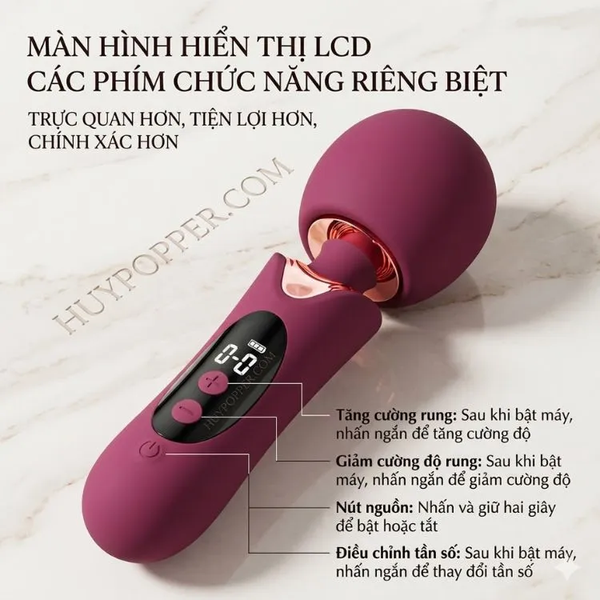 Chày massage nữ cao cấp kích thích điểm G Arosa