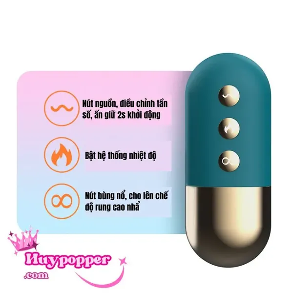 Trứng rung điều khiển từ xa Isabella