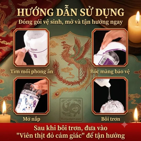 Cốc Thủ Dâm Trong Suốt Nhật Bản Hầu Gái | Lòng Ống Ôm Siết Siêu Mềm