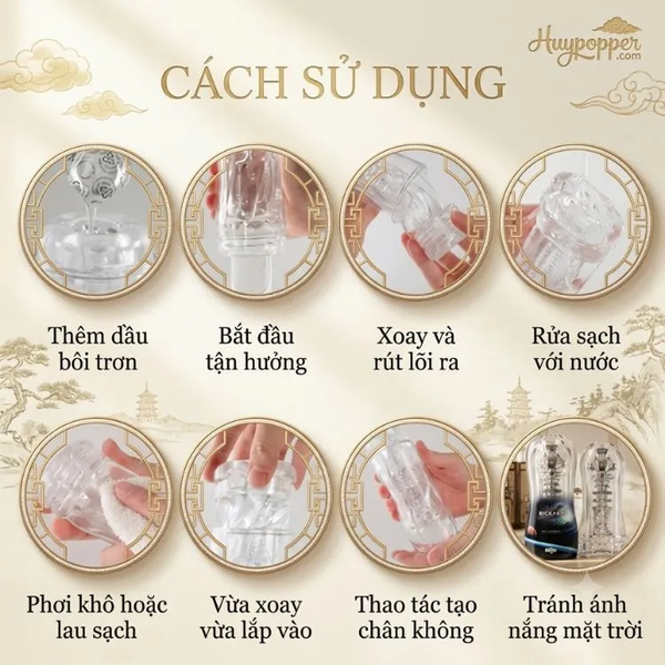 Cốc Tự Sướng Trong Suốt BigBang Planet | Cảm Giác Ôm Siết Chân Thật Y Như Thật