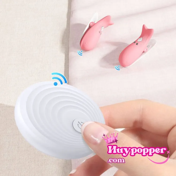 Kẹp vú rung điều khiển từ xa