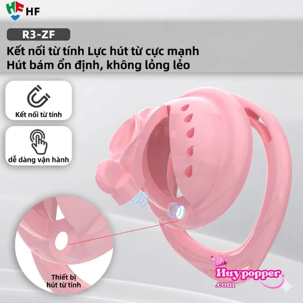 Khóa dương vật Augustus Silicone Mềm Mở Lỗ Tiểu Thông Minh