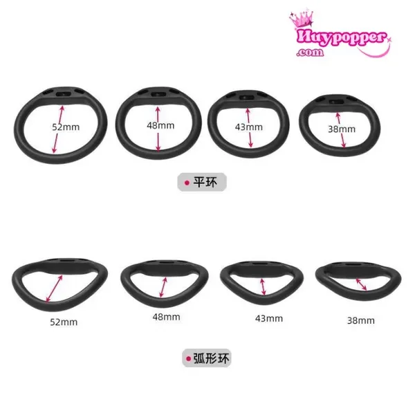 Khóa dương vật chữ X size trung