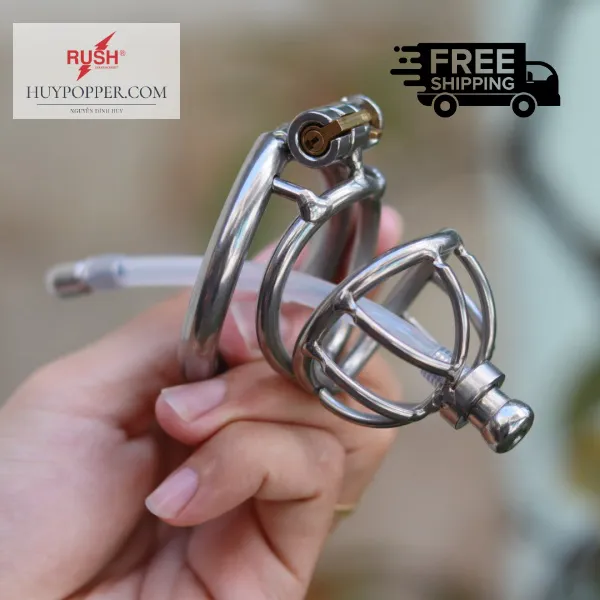 Khóa Cu Inox Kèm Thông Tiểu - Ann