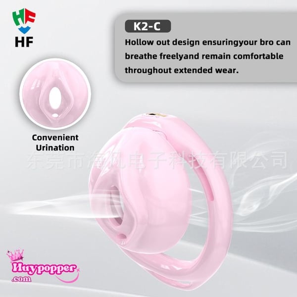 Khóa Dương Vật Hình Âm Đạo K2-C - Chất Liệu Siêu Nhẹ, Tàng Hình Qua Cổng Sân Bay