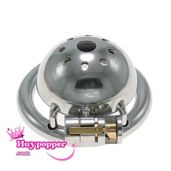 Khóa dương vật kim loại mini bít đầu