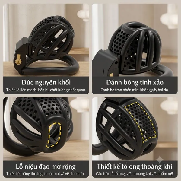 Khóa dương vật tổ ong thoáng khí perditus