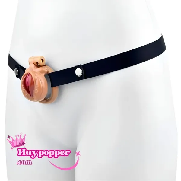 Khóa dương vật mini tạo hình âm đạo tinh xảo