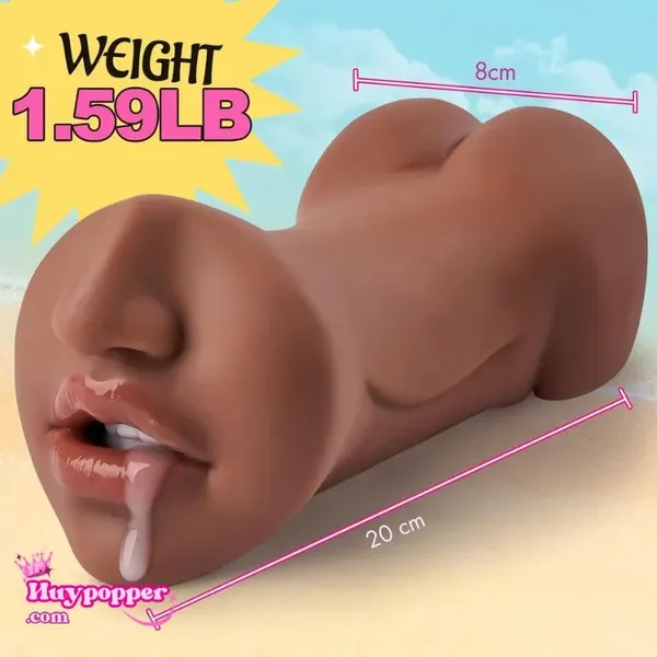 Âm đạo giả 2 đầu bú mút Deep Throat - Monica Kiss